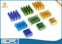 Protuberancia de aluminio de 6000 series que procesa con final anodizado cepillado