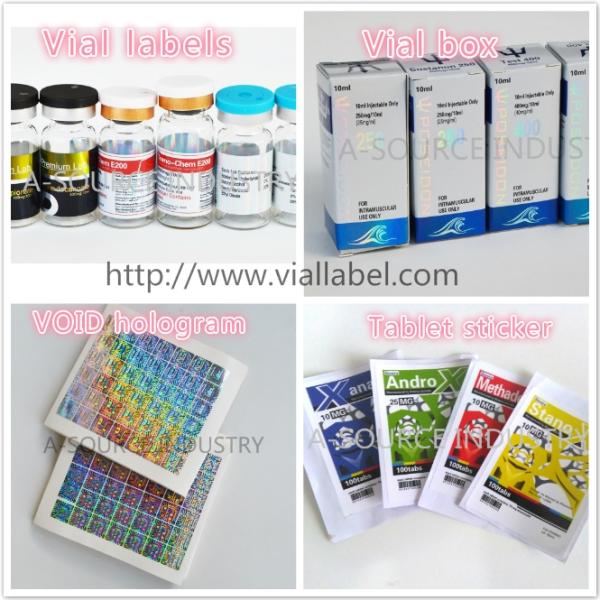 Печатание вставки бумаги теста 250mg, листовка печатая инструкцию коробки медицины коробки