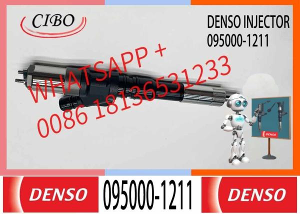 New Diesel Fuel Injector 095000-1210 095000-1211  6156-11-3300  for KOMATSU Excavator