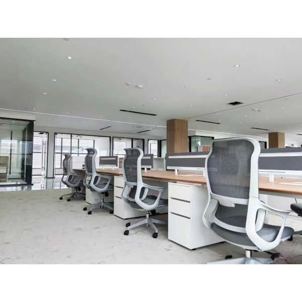 Adjustable Height Computer Desk Chair with Ergonomic Design Swivel Base and Durable PP Materials for Office Comfort