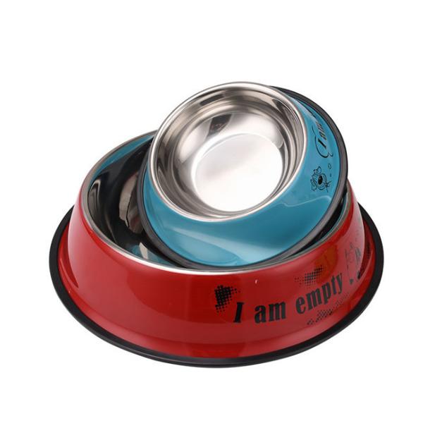 Multi шар 6.4cm фидера любимца цвета 2200ml отсутствие шара собаки расслоины