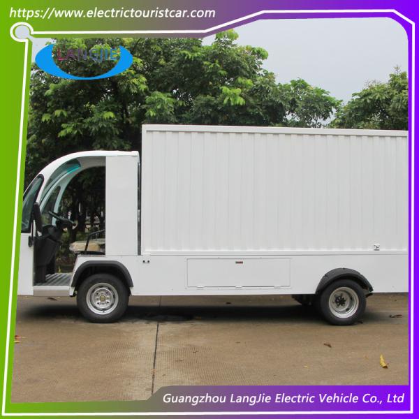 Электрический грузовой автомобиль с двигателем переменного тока 2 места электрический грузовой фургон для грузов 1200 кг