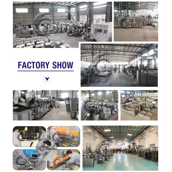 Electric Gas Frozen French Fries Production Line , Frozen French Fries Equipment