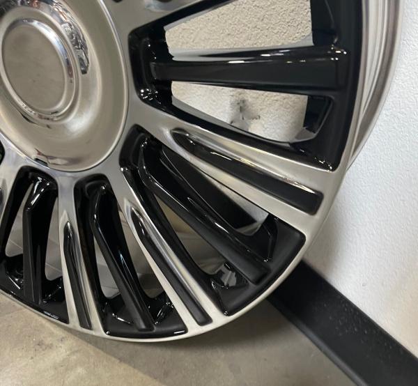 2022 Escalade Platinum Black Polished Wheels Rims Fits 22 For Suburban 6x139.7