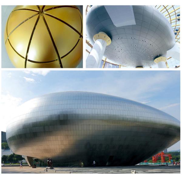 Устойчивый к погодным условиям алюминиевый облицовочный лист 25 лет Продолжительность жизни 2.0J Устойчивость к ударам