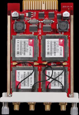4WCDMA VoIP Telephony Interface Module Supported Protocols Voice 2G/3G