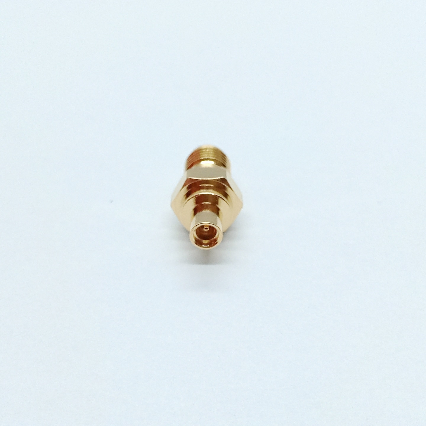 RF Adapter DC-6GHz Gold Plated Brass MMCX Female To SMA Female Adapter MMCX/SMA-KK