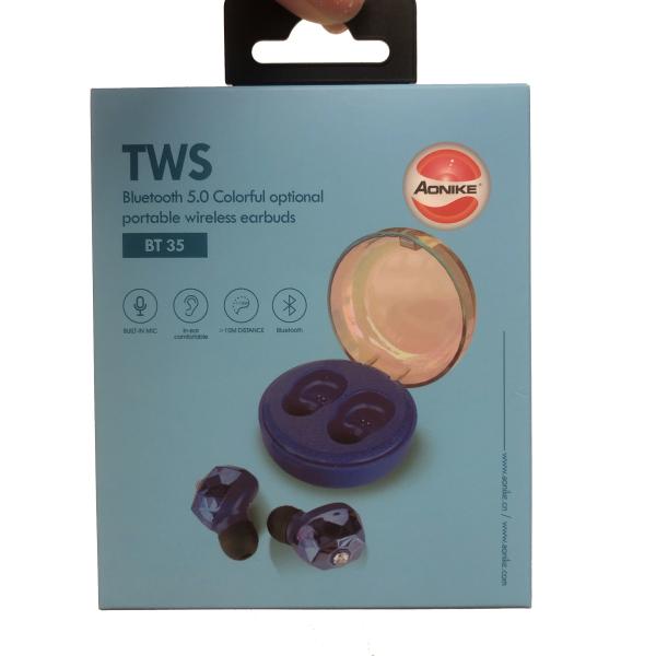Diamond Heavy Bass 9mm 1hours TWS Bluetooth Earbuds