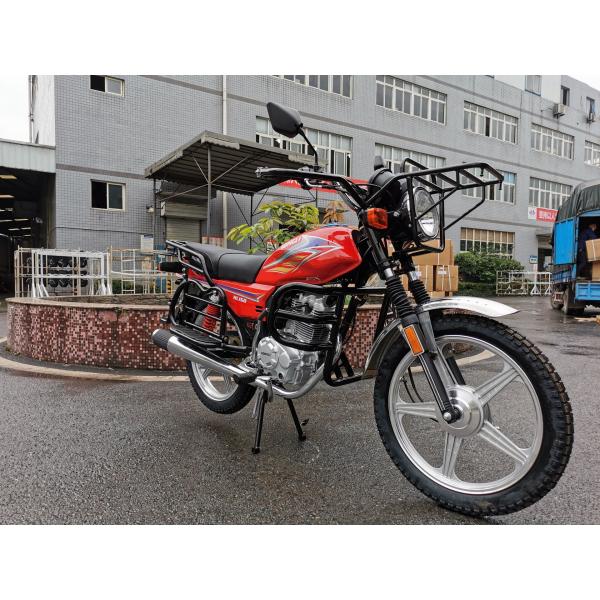 Red Color 125cc 150cc  Street Bike Motorcycle High Ground Clearance