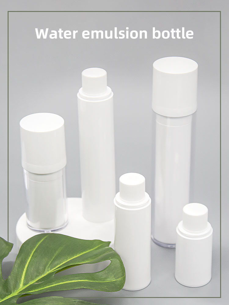 Бутылки отделяемое косметическое упаковывая 15ML 30ML 50ML UKA48 PMMA Refillable безвоздушные