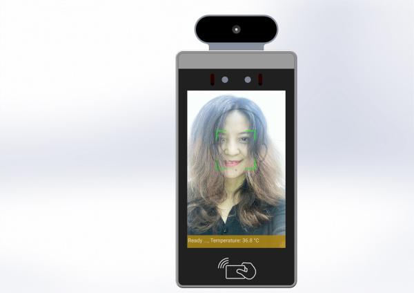 Customized 8 Inch Android POE Powered Facial Recognition Digital Signage With Wiegand RS232 RS485 Relay Ethernet Port