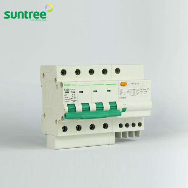 IP40 Housing 32A RCBO SCB8LE 30mA Circuit Breaker