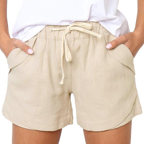 Shorts com logotipo personalizado do fabricante de fábrica original primavera novo estilo calças esportivas elásticas com cadarço de cintura alta