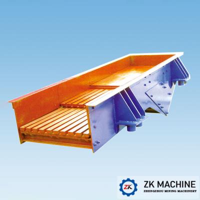Mining Metallurgy Vibration Grizzly Feeder High Efficiency Good Wear Resistance