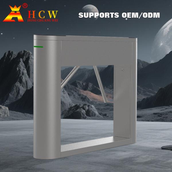 Lector Train Station Turnstile del QR Code RFID 40 personas/torniquete minucioso de tres brazos