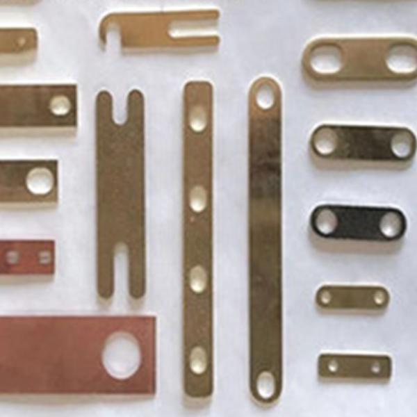 Bride de cuivre rouge en laiton Jumper Copper Sheet antistatique de rangée