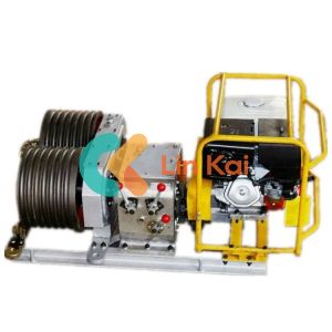 5 tonnes de roulement à câble double capstan avec boîte de vitesses à six vitesses