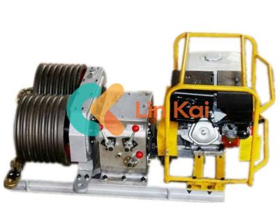 5 Ton Heavy Duty Double Capstan Cable Winch With Six Speed Gearbox