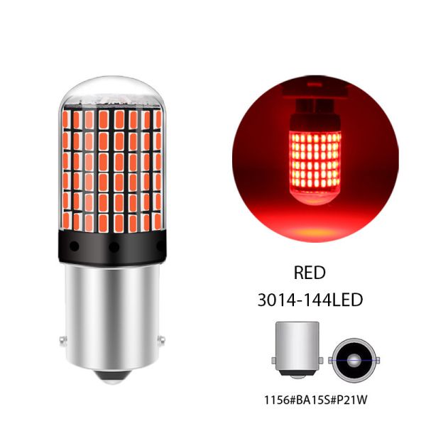 High Brightness 1157 LED Brake Light Bulb Multi Color Output For Enhanced Visibility