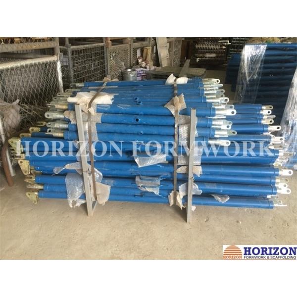 Reusable Concrete Formwork Telescopic Push Pull Brace Steel Customized Sizes