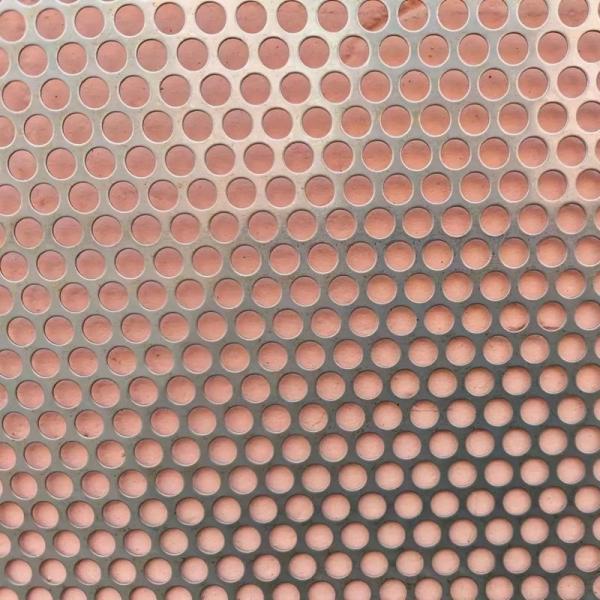 Stainless Steel Perforated Sheet Wire Mesh 0.3 - 10.0mm Thickness Perforated Metal Sheet
