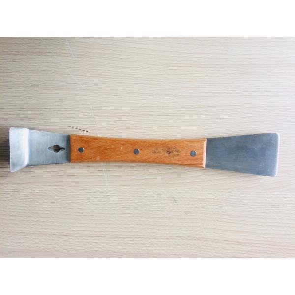Raspador de madera de acero inoxidable al por mayor de la herramienta de la colmena de la abeja de la manija del equipo de la colmena de la abeja