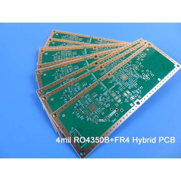 RO4350B PCB 4 TG класса 2 IPC 6012 слоя высокий для ракеты -носителя сигнала 4G
