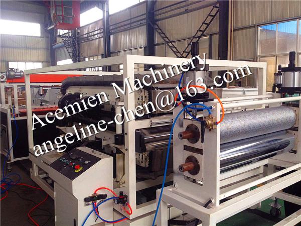 Plastic PVC+ASA/PMMA colony roof tile roofing/building material making machine equipment