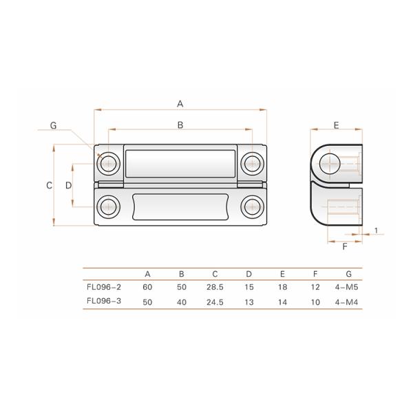 Construction Machinery Equipment Cabinet  Casting Pin Hinge Metal Hinge