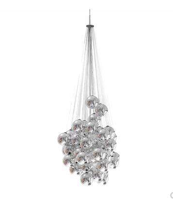 Nordic art designer ball ball living room minimalist chandelier Stochastic LED Pendant Light(WH-MI-126)