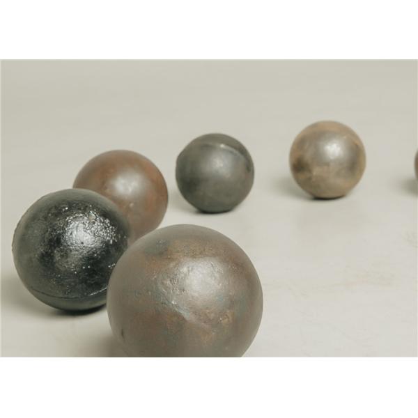 60mm Diam Forged Steel Grinding Balls High Durability Customized Material