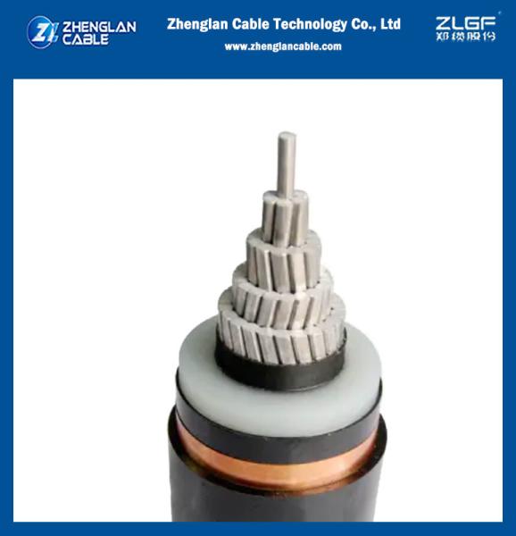 12/20kV MV Power Cable Unarmored Aluminum Cable 1x185mm2 BS 6622/BS 7835