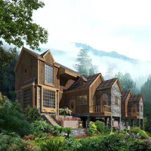 Casas minúsculas da casa pré-fabricada modular pequena do convidado no estilo de