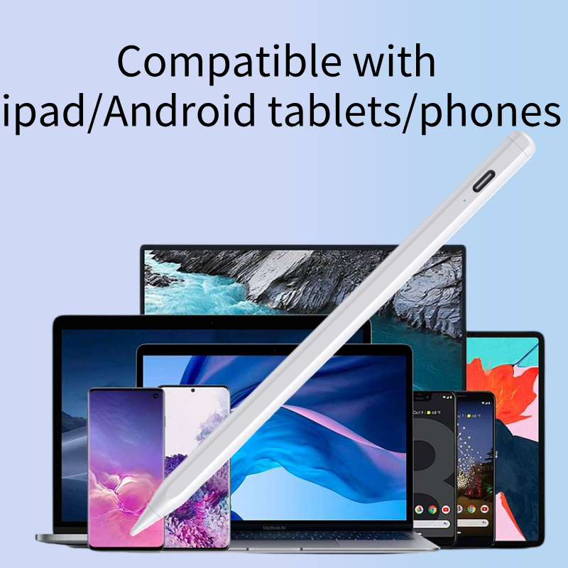Double-tap Touch Switch Free 3 Pen Tip Universal Stylus Pencil Suitable Most Android and IOS Mobile and Tablet Devices