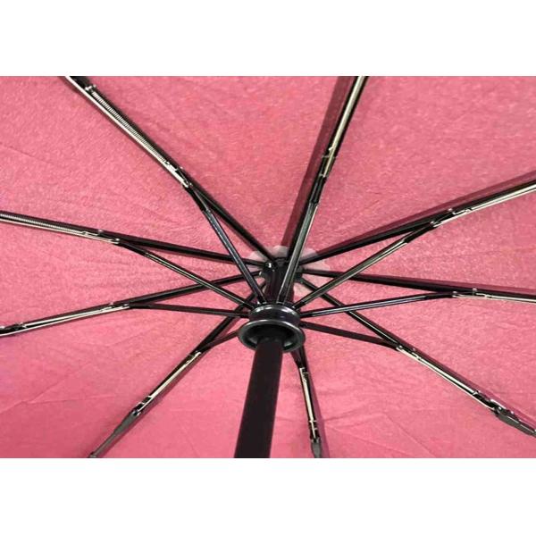 La pulgada plegable 9 del paraguas 25 del golf de la pongis provee de costillas el caucho/la manija plástica