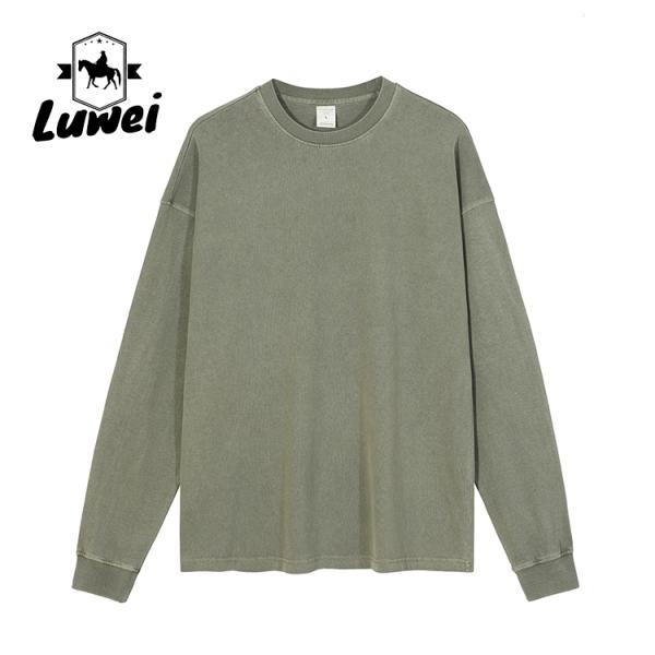 Impresión 100% de algodón ropa callejera con kit bordado tejido de costumbre khaki camisetas con capucha y sudaderas para hombres