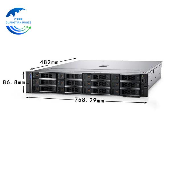 PowerEdge R860 2U Rack Server with Four Intel Xeon Scalable CPUs
