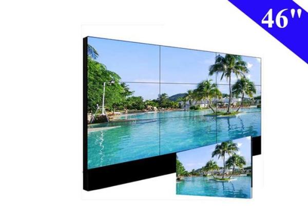 6.7mm Bezel Video Wall LCD Multi-screen System 46 inch Advertising Media Player