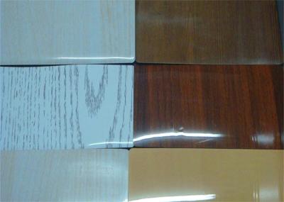 Wood Grain Pressure Sensitive Laminating Film Custom Option Clear Laminating Film