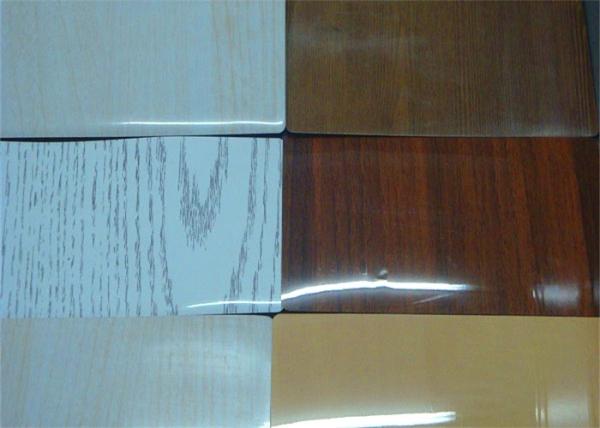 Wood Grain Pressure Sensitive Laminating Film Custom Option Clear Laminating Film