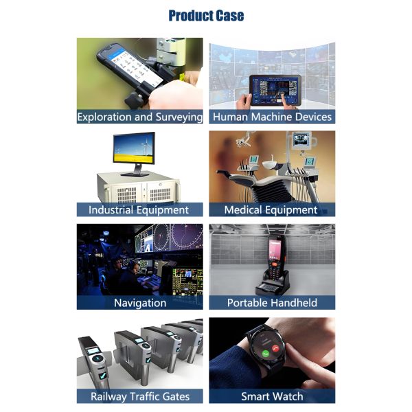 10.4 Inch VGA TFT-LCD Wide Temperature Industrial Display Module with Optional Driver Board and Customizable LCD Modules