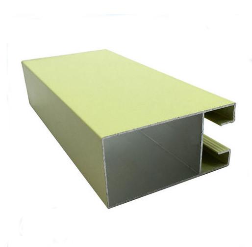 OEM Drawing Beige T3 T8 Aluminum Window Profiles