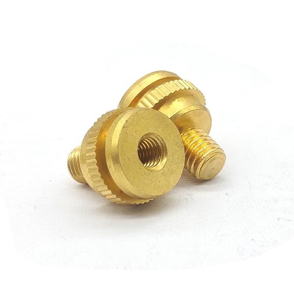Polished Surface Milling / Turning CNC Brass Parts Customized Machining Brass Parts