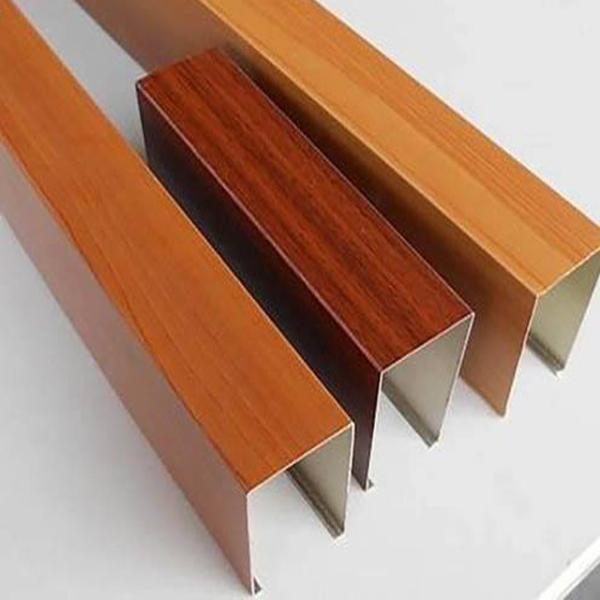 Revestimento baixo do pó da sublimação de alta qualidade da transferência térmica com efeito de madeira colorido da grão para os perfis de alumínio