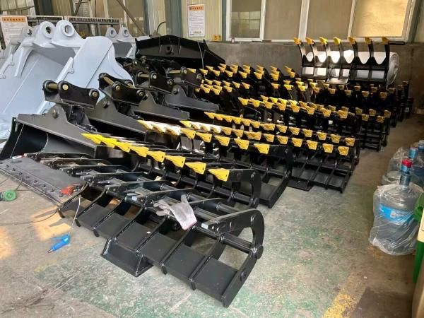 Fabricante Excavador Rake Bucket Rake Bucket Para Excavador Para Sanny Hitachi Komatsu Cat Etc
