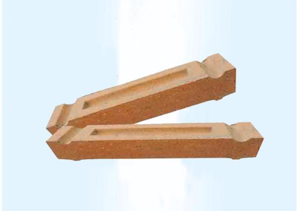 Hetoromophic Alumina Silica Fire Brick / Yellow Fire Resistant Bricks High Strength