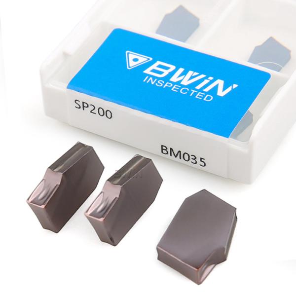 SP200 300 CNC Carbide Inserts SP Shallow Carbide Grooving Insert Cutter Cemented