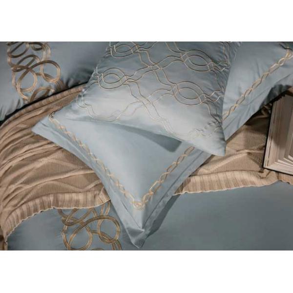 Fashionable Blue Modern Duvet Covers 4 Pcs Twin / Queen / King Size OEM