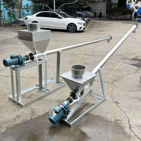 Stainless Steel Heat Resistant Screw Conveyor and Auger Feeder with Customized Vertical Elevator