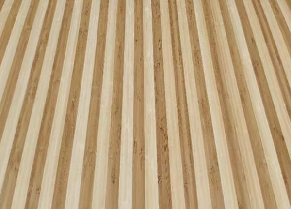 Zebra Patterned Bamboo Veneer Sheets With High Temperature Carbonization